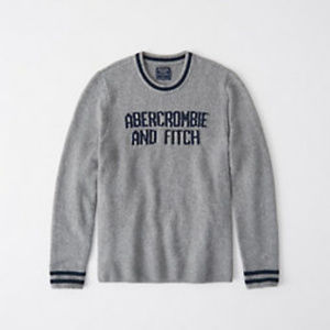 Abercrombie Varsity Intarsia Sweater